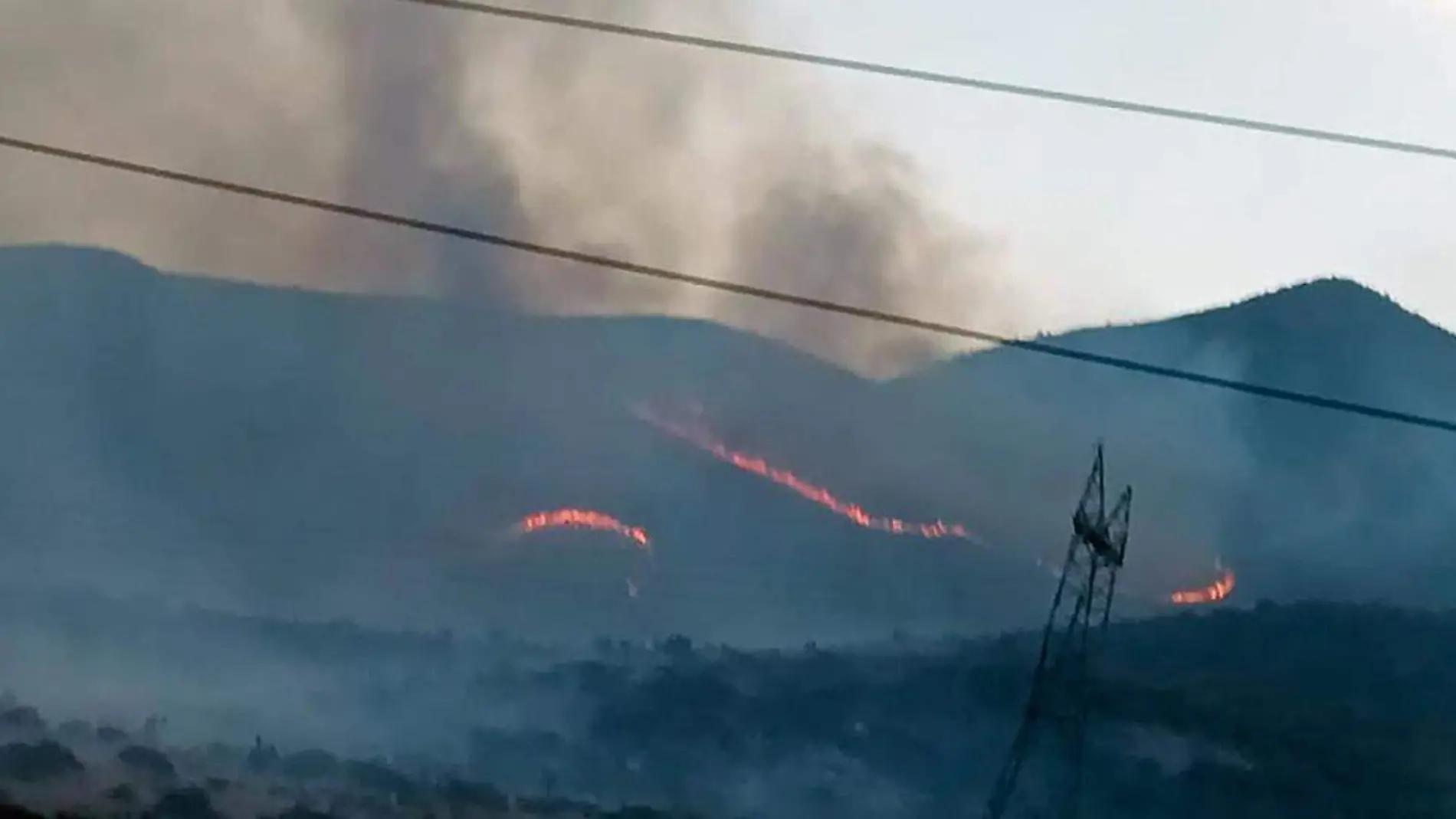 Incendio en Saín Alto, Zacatecas